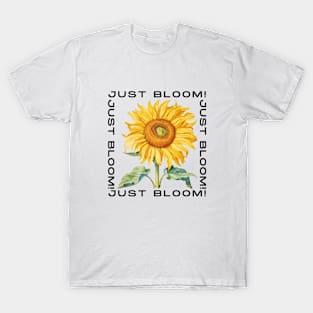 Sunflower Blooming T-Shirt